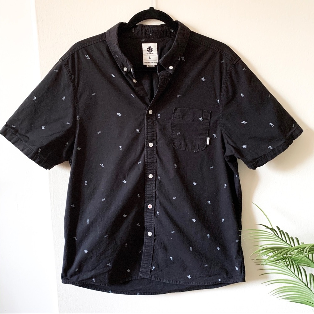 Element Short Sleeve Button up